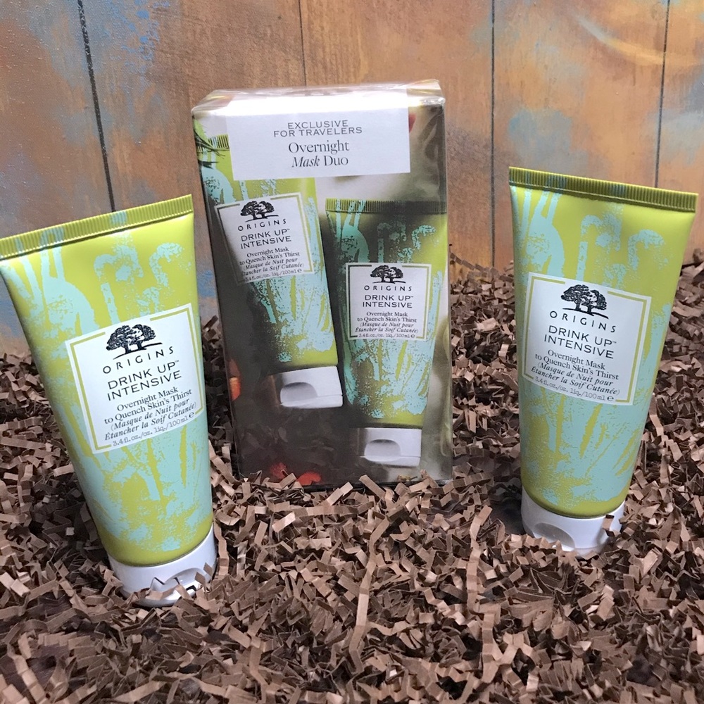 ORIGINS Drink up intensive overnight mask duo